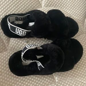 Black UGG Slippers